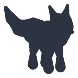 Vulpine silhouette